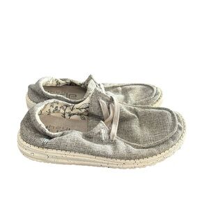 Hey Dude Wendy Gray Casual Slip-On Shoes 8